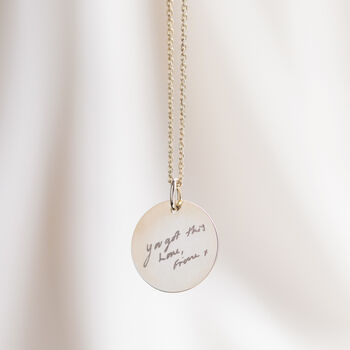 Personalised Handwriting Charm Necklace, 4 of 8