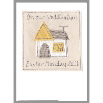 Personalised Church 50th Golden Anniversary Card, 7 of 12