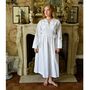 Ladies Sweetheart Nightdress With Side Ties 'Virginia', thumbnail 5 of 9