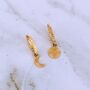 Sun And Moon Celestial Gold Plated Earrings, thumbnail 1 of 4