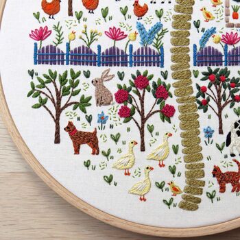 The Homestead Hand Embroidery Kit, 3 of 5