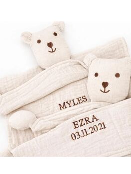 Personalised Bear Comforter, 2 of 2
