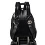 Joy Xl Covered Stud Black Leather Backpack, thumbnail 4 of 12