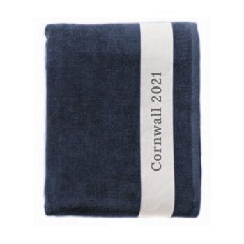 Personalised Cotton Large Beach Spa Resorts Towel, 8 of 12
