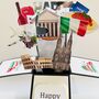 Personalisable Rome Themed 3D Greeting/Gift Card, thumbnail 1 of 7