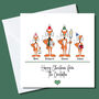 Personalised Fox Family Christmas Cards, thumbnail 1 of 5