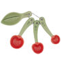 Cherry Measuring Spoons, thumbnail 3 of 3