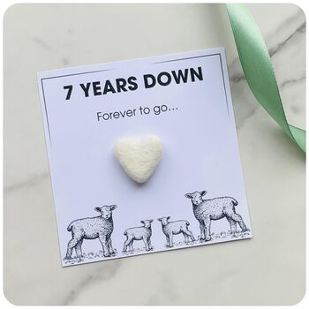 7th Anniversary Gift For Couples, 3 of 3