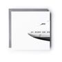 Boeing 747 Nose – Aviation Greeting Card, thumbnail 2 of 5