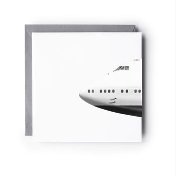 Boeing 747 Nose – Aviation Greeting Card, 2 of 5