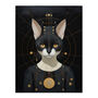 Interplanetary Cat Queen Futuristic Wall Art Print, thumbnail 6 of 6
