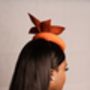 Burnt Orange And Brown Felt Hat, thumbnail 3 of 3