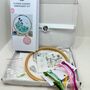 Flower Garden Embroidery Kit, thumbnail 6 of 12