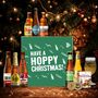 Belgium Breweries Happy Christmas Craft Beer Gift Box With Glass, thumbnail 1 of 3