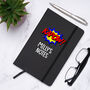 Personalised Comic Book School Pu A5 Notebook, thumbnail 1 of 4