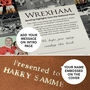 Wrexham Fc Football Personalised Gift Dragons Newspaper History Book, thumbnail 9 of 12