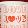 Personalised Love Scented Natural Wax Candle, thumbnail 2 of 7