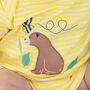 Two Pack Bear Theme Baby Bodysuit | Certified Organic, thumbnail 6 of 12