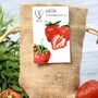Strawberry Jute Bag Grow Set, thumbnail 1 of 6