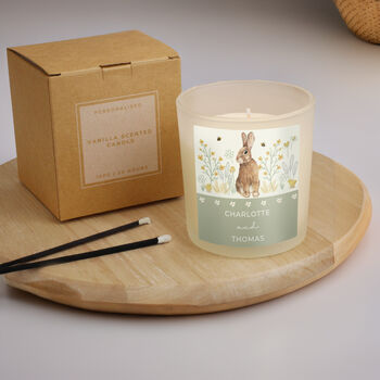 Personalised Bunny Spring Candle Jar, 3 of 5