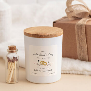 Valentine’s Day Candle Gift For Wife To Be, 3 of 6