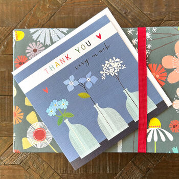 Flowers Thank You Card, 4 of 4