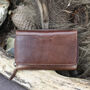 Artisan Range Woman's Large Brown Leather Purse Rfid Safe, thumbnail 1 of 8