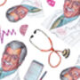 Diagnosis Murder Wrapping Paper, 90s Tv Detective Wrap, thumbnail 7 of 8