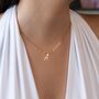 Dainty Initial Necklace, thumbnail 5 of 10