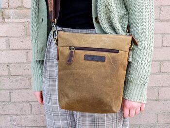 Canvas Crossbody Bag, 7 of 12