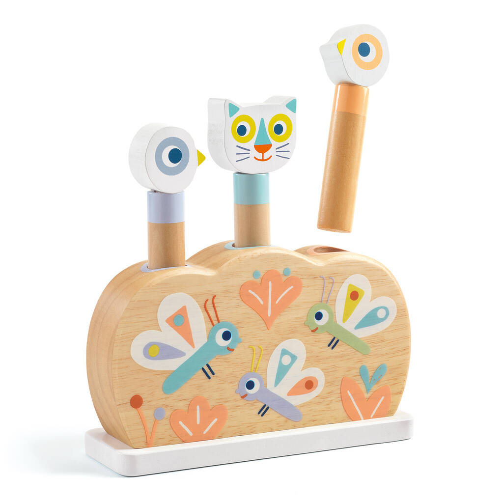Wooden Pop Up Toddler Toy By Crafts4 Kids