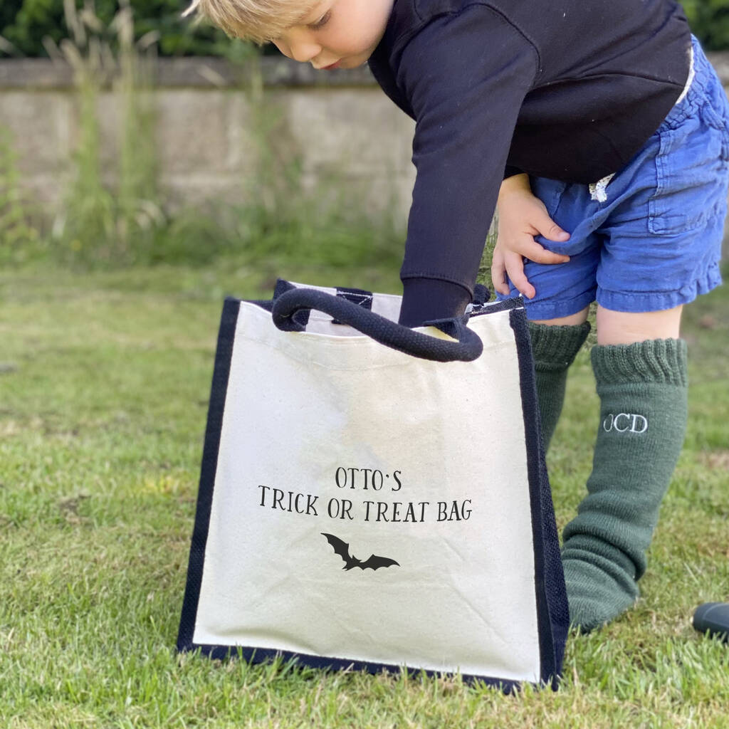 Trick Or Treat Personalised Bag, 1 of 2