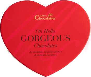 Heart Shaped Box Of Luxury Handmade Chocolates, 7 of 10