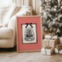 Christmas Snow Globe Print, thumbnail 4 of 4