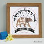 Personalised Grandfather Bear Framed Print, thumbnail 2 of 11