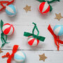 Personalised Striped Ceramic Bauble, thumbnail 6 of 12