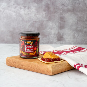 All About The Burn! Hot And Spicy Cheese Hamper, 8 of 9