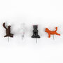 Yoga Cat Plant Pot Markers, thumbnail 1 of 2