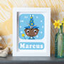 Personalised Children's Wizard Clock, thumbnail 4 of 7
