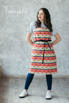 Personalised Unisex Canvas Apron | Baking Gift For Men, 5 of 12