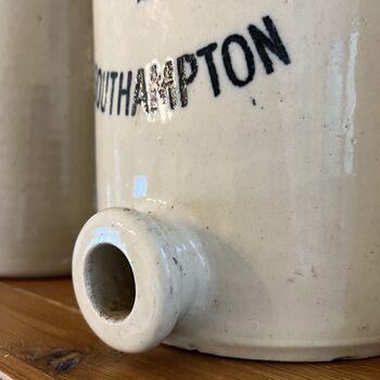Antique Distillery Stoneware Flagon, 4 of 7