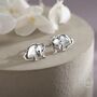 Sterling Silver Opposum Stud Earrings, thumbnail 1 of 12