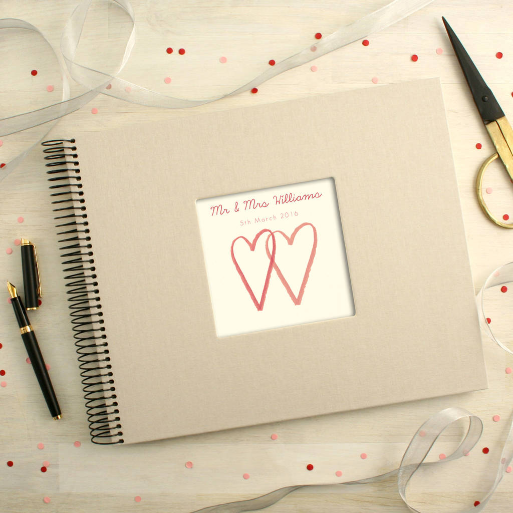 Personalised Wedding Spiral Bound Book By Made By Ellis