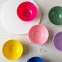 Small Melamine Bowl Multicolour Set Of Six, thumbnail 4 of 4