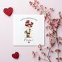 Personalised Elephant Valentine's Day Card For Mummy, thumbnail 2 of 5