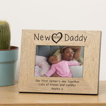 Personalised New Daddy Picture Frame Gift, 2 of 2