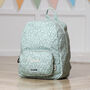 Personalised Trixie Backpack With Daring Dino Print For Nursery, School, Holiday, thumbnail 2 of 6