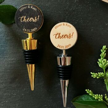 Special Occasion Personalised Wine Bottle Stopper, 3 of 5