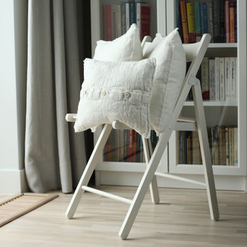 Ruustic Fringe Linen Decorative Cushion Covers, 3 of 6