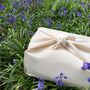 Linen Leaf Nappy Caddy New Baby Gift Hamper, thumbnail 2 of 12